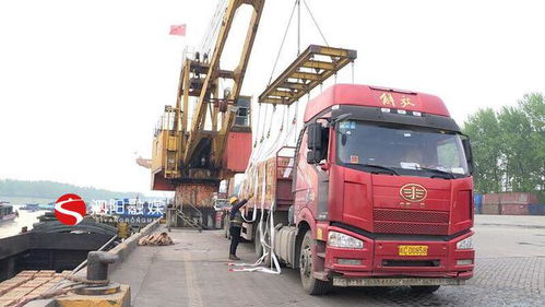 泗陽創新‘陸改水’模式，助力企業產品高效運輸至滁州